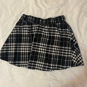 y2k plaid skirt